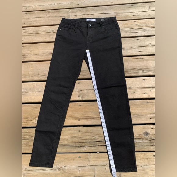 💜 Buffalo David Bitton Flora Mid-Rise Skinny Jeans – Black, Size 30 - Picture 9 of 10